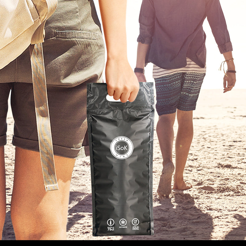 Sac isotherme 1 bouteille ISOK|18,2x47cm|par 100