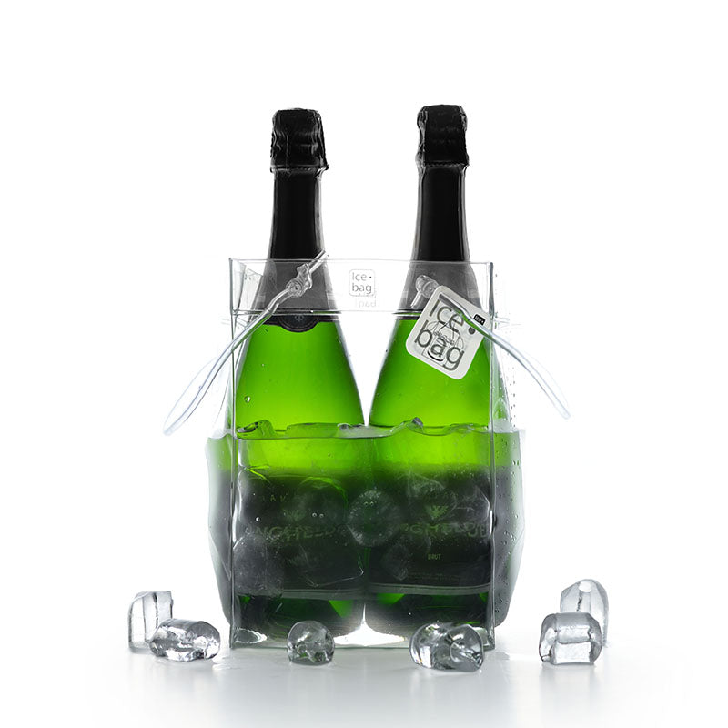 Ice.bag® MINI KING|Rafraîchisseur 2 bouteilles ou 1 Magnum|par 60