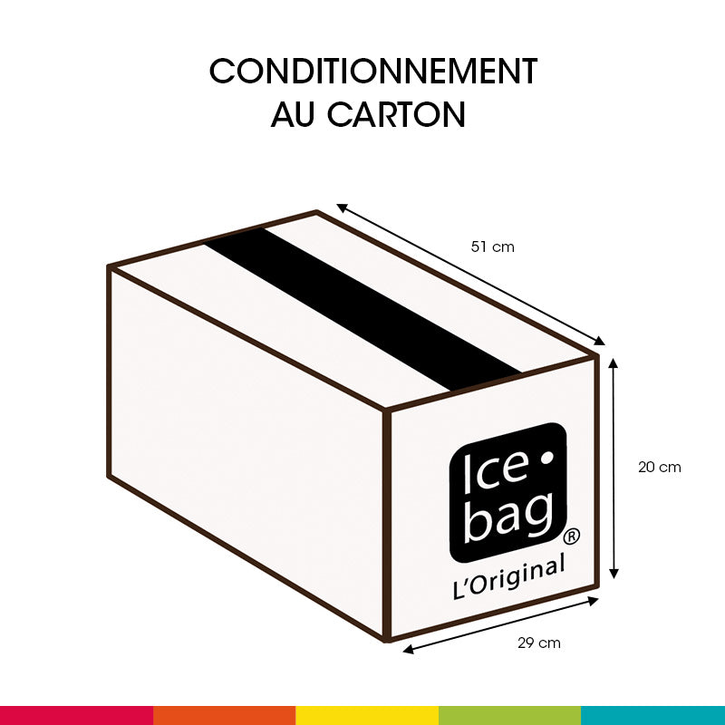 Ice.bag® PRO FROST POUR REPIQUAGE|Rafraîchisseur 1 bouteille|par 60