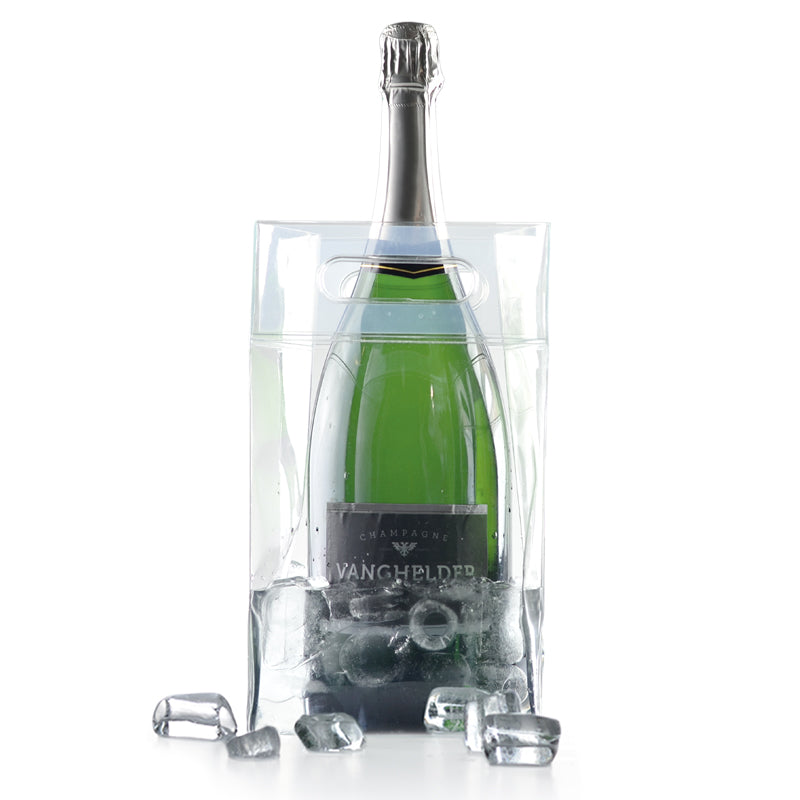 Ice.bag® SQUARE KING|Rafraîchisseur 2 bouteilles ou 1 Magnum|par 60