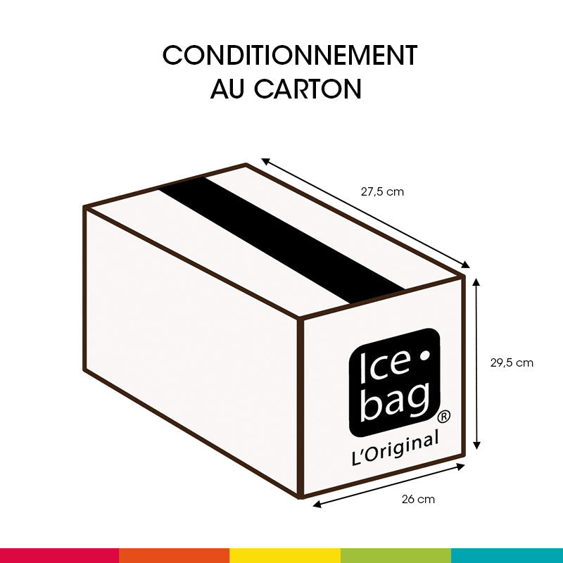 Ice.bag® CLASSIC FROST|Rafraîchisseur 1 bouteille|par 24