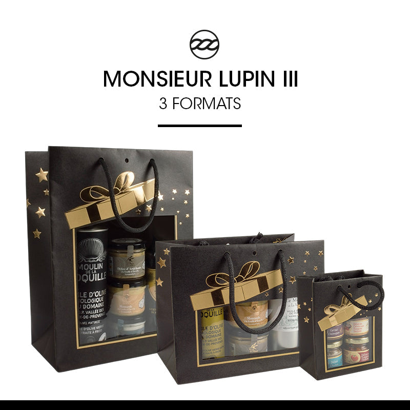 Sac Middle Horizontal M.Lupin III - K.175g - 24+14x19,5cm par 120