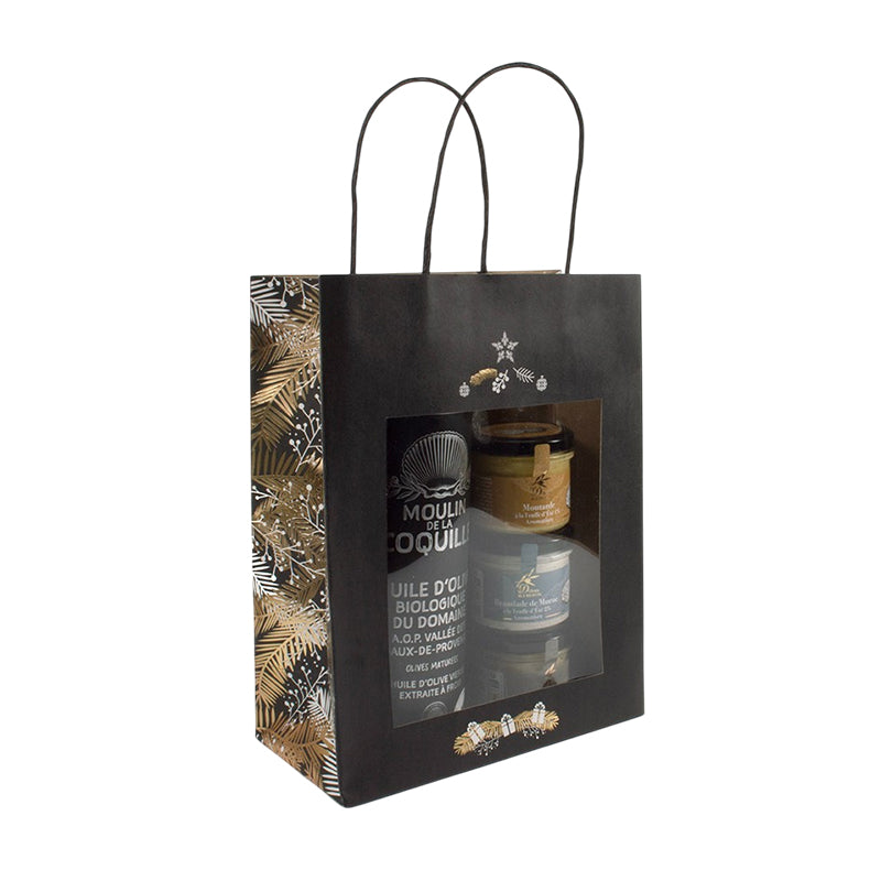 Sac Corben Noir fenêtre - P.Tors K.170g - 22+11x28cm par 168