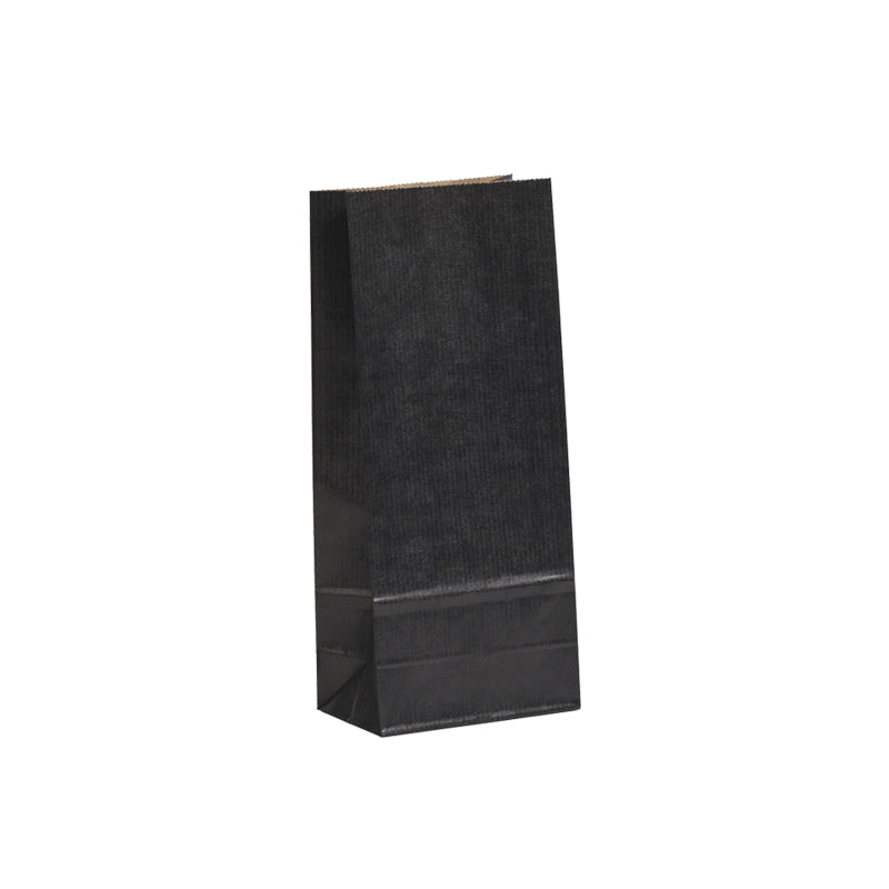 Sac alimentaire SOS kraft noir vergé 250 ml par 1200