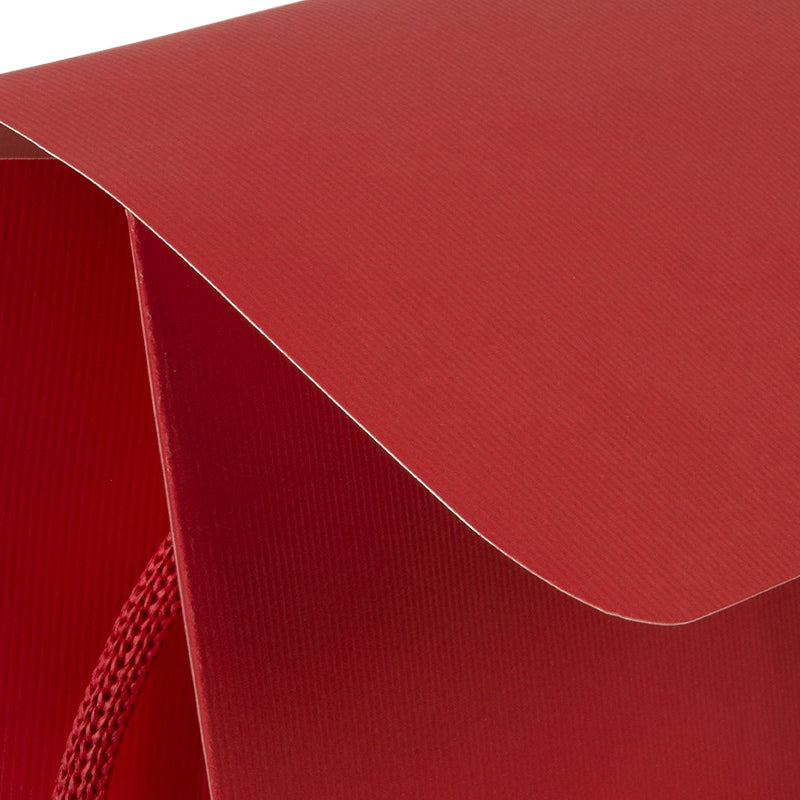 Sac Lady Belle rouge - k. 200g - 11,4+6,4x20cm - 200