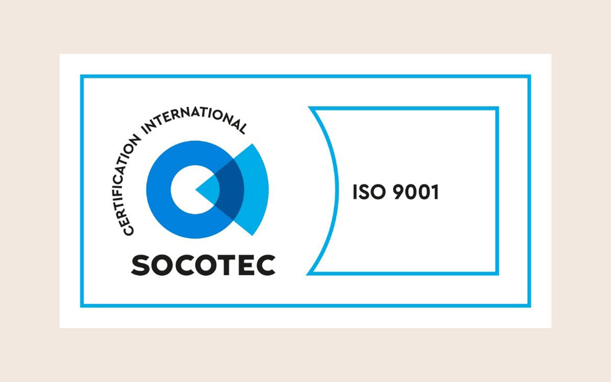 Certification ISO 9001 de GIMEX International